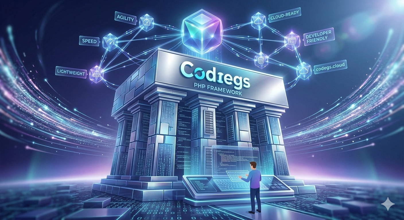 🚀 Accelerate your PHP development with the power of "Codegs" Framework! 💻✨